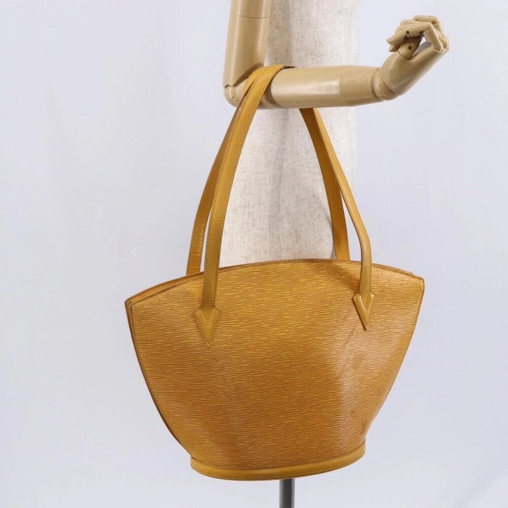 LOUIS VUITTON Epi Saint Jacques Shopping Bag Yellow M52269 LV Auth 149155
